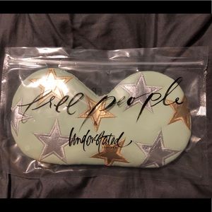 Free People Leather Sleep Mask